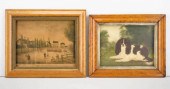 TWO BIRDSEYE FRAMESA lot of tw