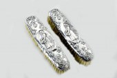 TWO BIRMINGHAM SILVER CLOTHES