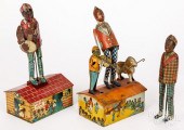 TWO BLACK AMERICANA TIN LITHOG