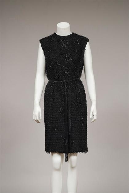 Two black beaded Esther Pomerantz