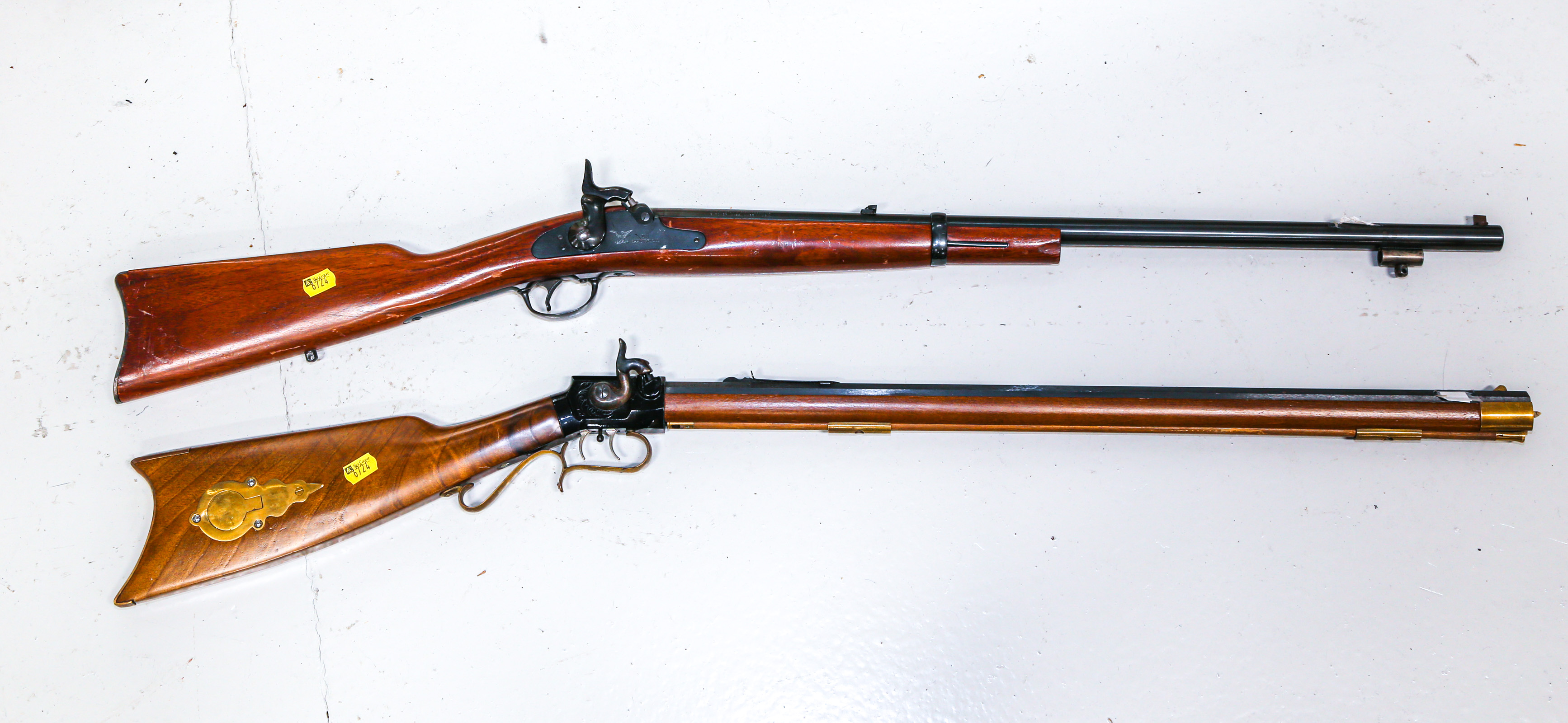 TWO BLACK POWDER RIFLES Modern;