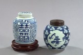 Two Blue and White Porcelain G