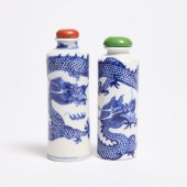 Two Blue and White Porcelain '
