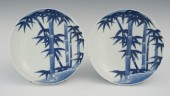 Two Blue & White Porcelain Bow