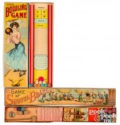 TWO BOARD GAMES; BOWLING AND S