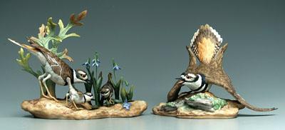 Two Boehm bird figurines:
