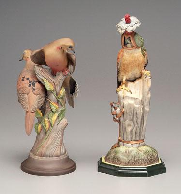 Two Boehm bird figurines: