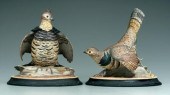 Two Boehm birds: male and fema