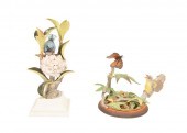 TWO BOEHM PORCELAIN BIRDSTwo B