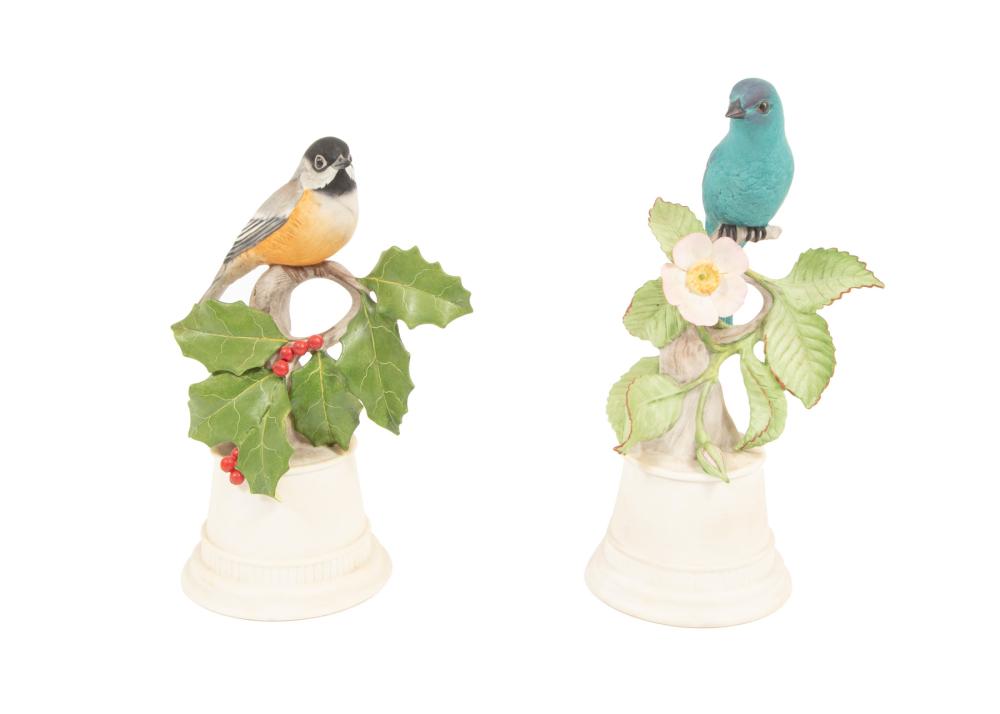TWO BOEHM PORCELAIN BIRDSTwo