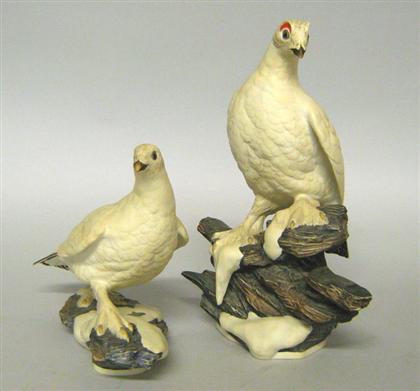 Two Boehm porcelain figures of