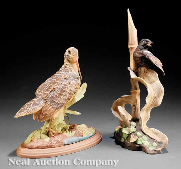 Two Boehm Porcelain Figurines