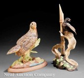 Two Boehm Porcelain Figurines