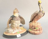 TWO BOEHM PORCELAIN SCULPTURES