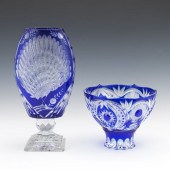 TWO BOHEMIAN AND RUSSIAN COBAL
