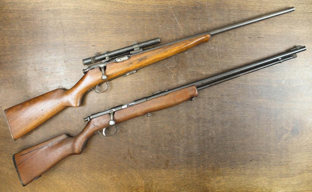 TWO BOLT ACTION 22 CALIBER