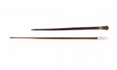 TWO BONE MOUNTED OR BONE & MET
