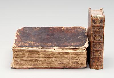 Two books, 16th-17th century::