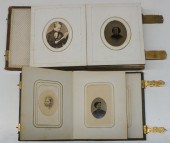 TWO BOOKS OF DAGUERREOTYPE AND