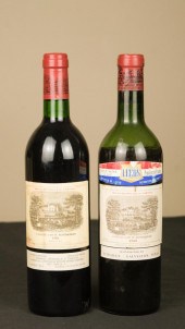 TWO BOTTLES OF VINTAGE FRENCH