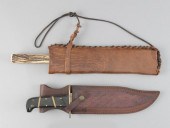 TWO BOWIE KNIFES 20TH CENTURY