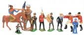 TWO BOX LOTS OF LEAD TOY SOLDI