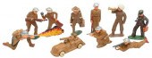 TWO BOX LOTS OF LEAD TOY SOLDI
