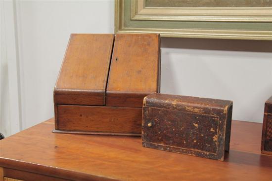 TWO BOXES. English and American 