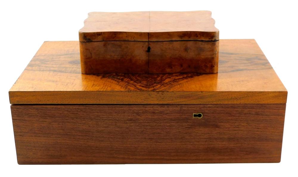 TWO BOXES, LATE 19TH/ EARLY 20TH