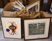 TWO BOXES OF ASSORTED WORKS OF