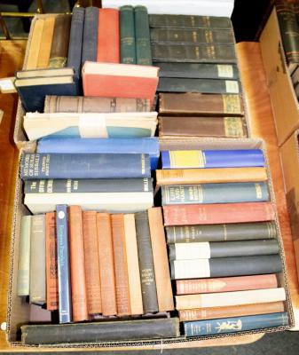 Two boxes of books, approximately
