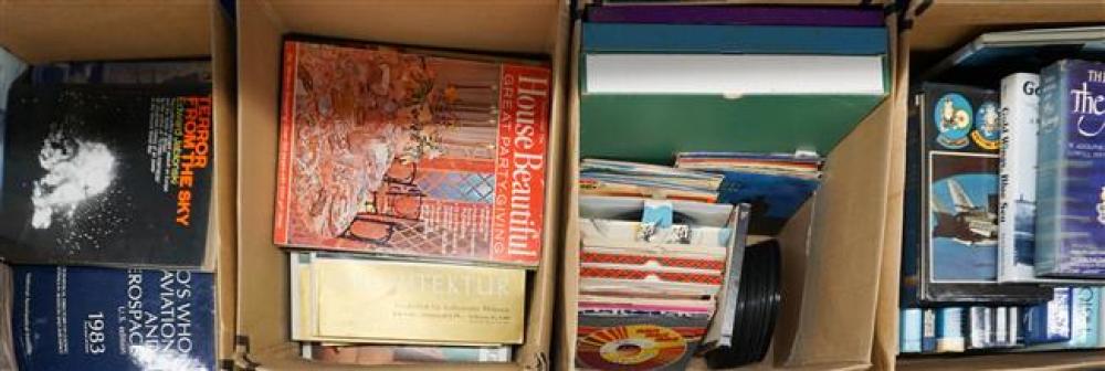 TWO BOXES OF BOOKS, BOX WITH