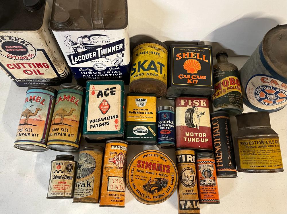 TWO BOXES OF CANS, ACCESSORY