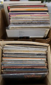 TWO BOXES OF LP RECORDSTwo Box