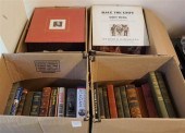 TWO BOXES OF RECORDS AND TWO B