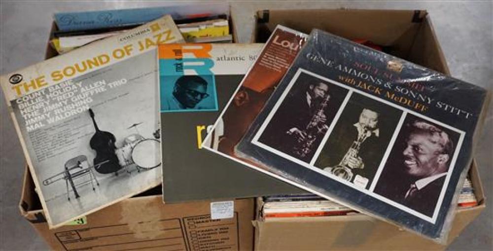 TWO BOXES OF RECORDSTwo Boxes of