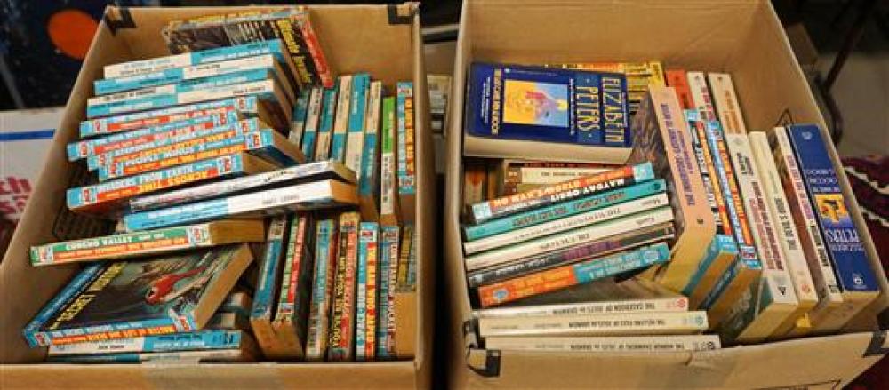 TWO BOXES OF SCIENCE FICTION