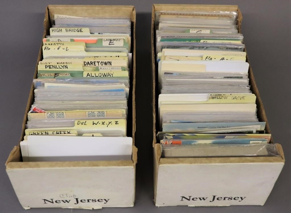 Two boxes of vintage pictorial
