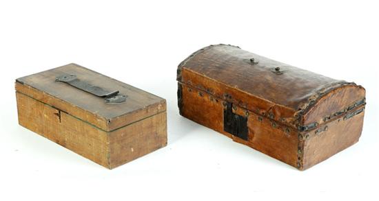 TWO BOXES.  Probably American 