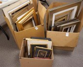 TWO BOXES WITH EIGHTEEN CONTEM