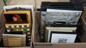 TWO BOXES WITH PICTURES AND FR