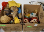 TWO BOXES WITH RAGGEDY ANN, PA