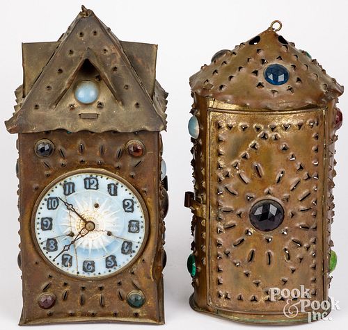 TWO BRADLEY &AMP; HUBBARD JEWELED
