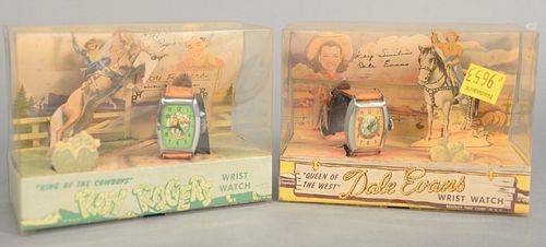 TWO BRADLEY WRIST WATCHES STILL