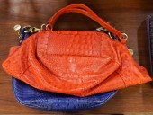 TWO BRAHMIN LEATHER SHOULDER B