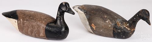 TWO BRANT DUCK DECOYSTwo New Jersey