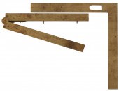 TWO BRASS NAPOLEONIC-ERA ITEMS