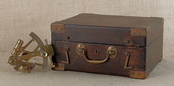 Two brass sextants 19th c. the