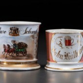 Two Brewer's Porcelain Occupat