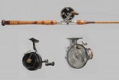 Two British Fishing Reels, Dee